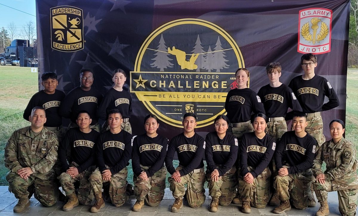 JROTC competes in the Raider Challenge in Kentucky
